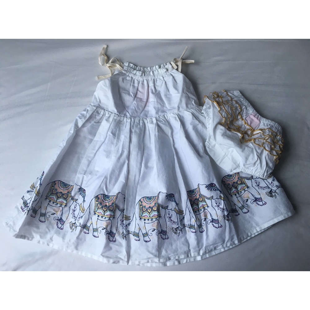 SOLD!! White Elephant Dress 🐘